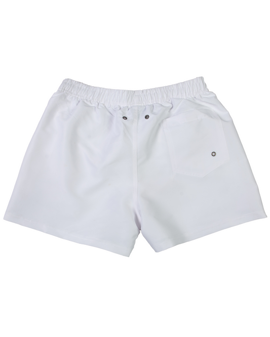 1860 Swim Shorts - White Edition