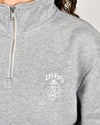 1860 Boxing Half-Zip Sweat – Grey Edition