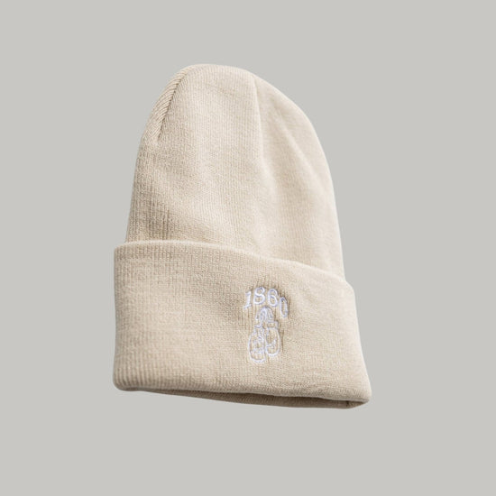 Premium 1860 Boxen Beanie-Mütze - Beige - 1860Boxen - Shop
